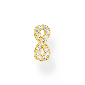 THOMAS SABO kusová náušnica Infinity gold H2216-414-14