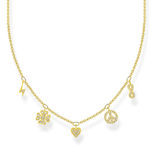 THOMAS SABO náhrdelník Symbols gold KE2123-414-14