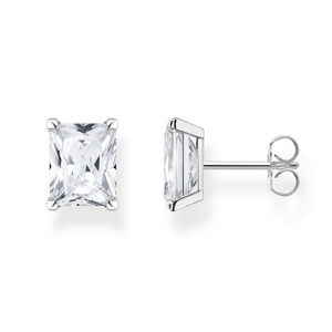 THOMAS SABO náušnice White stone silver H2201-051-14