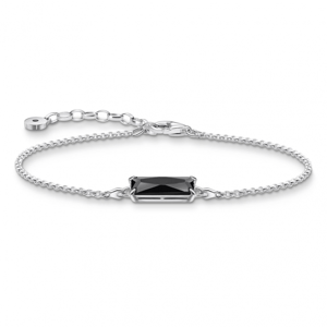 THOMAS SABO náramok Black stone A2019-641-11-L19V