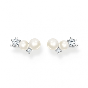 THOMAS SABO náušnice s perlami H2211-167-14