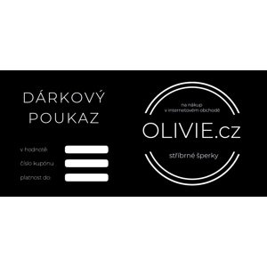 Olivie Darčekový poukaz elektronický Hodnota: 1500 Kč