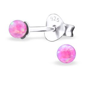 OLIVIE Strieborné guličky s opálom 3 mm 1294 Ag 925; ≤0,40 g.