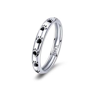 OLIVIE Strieborný prsteň TLAPKY 2889 Veľkosť prsteňov: 6 (EÚ: 51 – 53) Ag 925; ≤1,7 g.