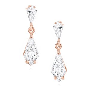 OLIVIE Strieborné náušnice ROSE 3587 Ag 925; ≤2,7 g.