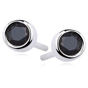 Olivie Strieborné KÔSTKY BLACK 3592 Ag 925; ≤1,1 g.