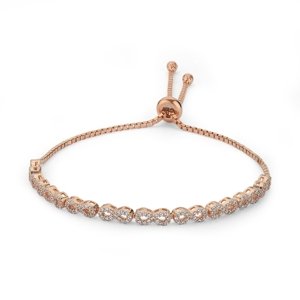 Olivie Strieborný náramok NEKONEČNO ROSE 3829 Ag 925; ≤5,5 g.