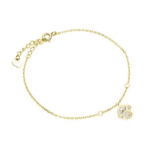 OLIVIE Strieborný náramok LABKA GOLD 4442 Ag 925; ≤1,4 g.