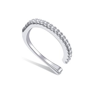 OLIVIE Strieborná záušnice PLATINA 5085 Ag 925; ≤0,85 g.