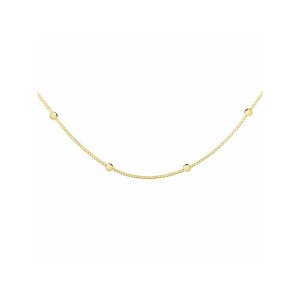 OLIVIE CHOKER guličková strieborná retiazka MARRY GOLD 5257 Ag 925; ≤1,75 g.