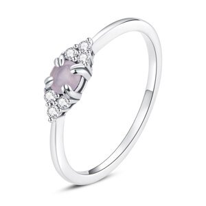 Olivie Strieborný prstienok PINK 5370 Velikost prstenů: 7 (EÚ: 54-56) Ag 925; ≤1,1 g.