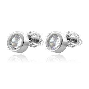 OLIVIE Strieborné 6,5mm náušnice na skrutku 5685 Ag 925; ≤2 g.