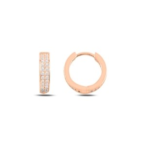 OLIVIE Strieborné zirkonové krúžky ROSE 5740 Ag 925; ≤3,6 g.