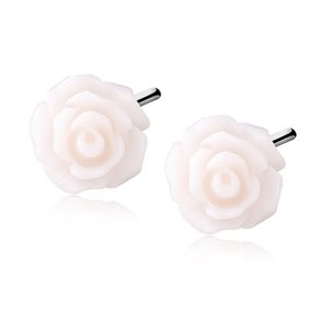OLIVIE Strieborné náušnice ROZÁRIA 5865 Ag 925; ≤0,6 g.