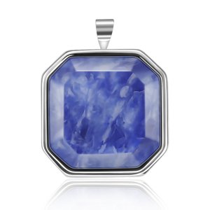 OLIVIE Strieborný prívesok BLUE SODALIT 6010 Ag 925; ≤5,6 g.