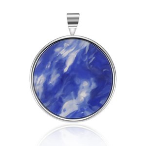 OLIVIE Strieborný prívesok BLUE SODALIT 6015 Ag 925; ≤4 g.