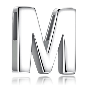 Olivie Navliekací strieborný prívesok PÍSMENO 6666 Písmeno/motív: M Ag 925; ≤0,5 g.