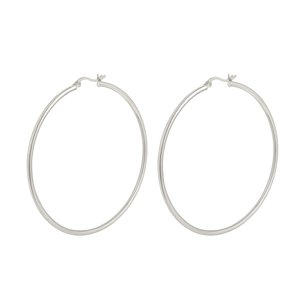 OLIVIE Strieborné 5cm KRUHY 7074 Ag 925; ≤4,9 g.
