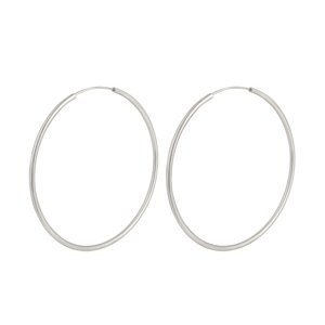 OLIVIE Strieborné 5cm KRUHY 7089 Ag 925; ≤4,8 g.