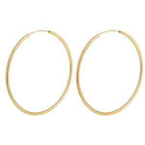 Olivie Strieborné 6cm KRUHY GOLD 7093 Ag 925; ≤5,9 g.
