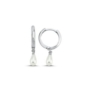 OLIVIE Strieborné krúžky PERLA 7152 Ag 925; ≤1,8 g.
