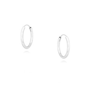 OLIVIE Strieborné 12mm KRÚŽKY 7164 Ag 925; ≤0,35 g.