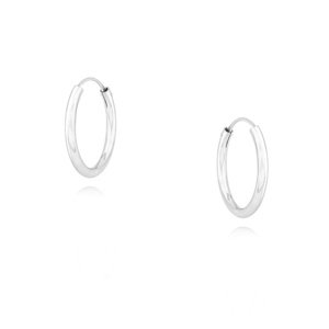 OLIVIE Strieborné 14mm KRÚŽKY 7165 Ag 925; ≤0,4 g.