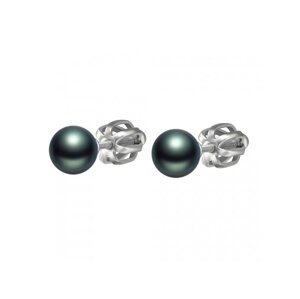 OLIVIE Strieborné 8mm náušnice TAHITI 7299 Ag 925; ≤1,5 g.