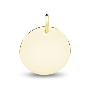 OLIVIE Strieborný prívesok KRUH GOLD 7327 Ag 925; ≤0,8 g.