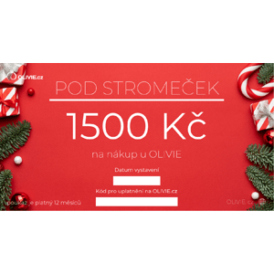 Olivie Elektronický darčekový poukaz POD STROMOČEK Hodnota: 1500 Kč