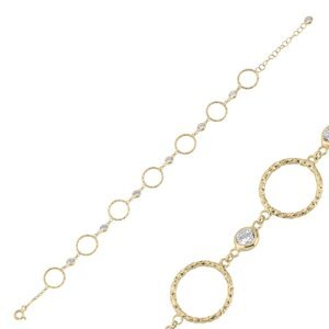 OLIVIE Strieborný náramok ANTIKA GOLD 7356 Ag 925; ≤3,1 g.