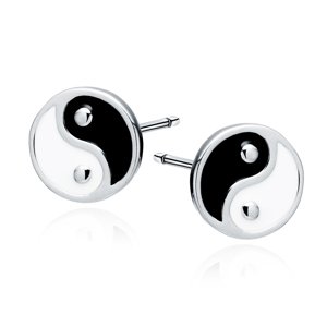 OLIVIE Strieborné náušnice JIN JANG 7438 Ag 925; ≤1,1 g