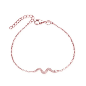 OLIVIE Strieborný náramok HAD ROSE 7716 Ag 925; ≤1,6 g.