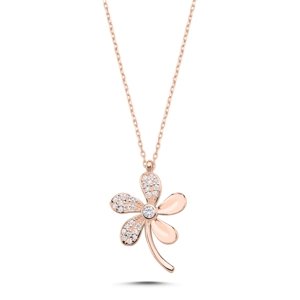 OLIVIE Strieborný náhrdelník DAISY ROSE 7817 Ag 925; ≤2,3 g.