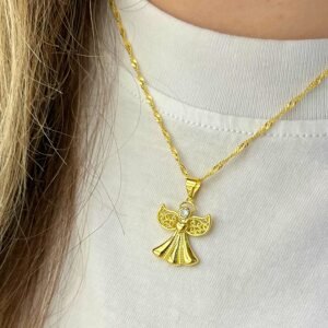 OLIVIE Strieborný prívesok ANJEL GOLD 7913 Ag 925; ≤1,5 g.