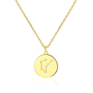 OLIVIE Strieborný náhrdelník KOZOROH GOLD 8022 Ag 925; ≤4,8 g.