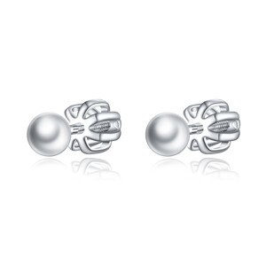 OLIVIE Stříbrné 4mm náušnice KULIČKY 8371 Ag 925; ≤0,9 g.