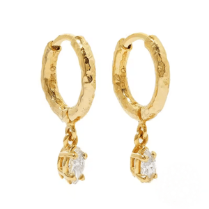 OLIVIE Strieborné náušnice GOLD 8727 Ag 925; ≤1,6 g.