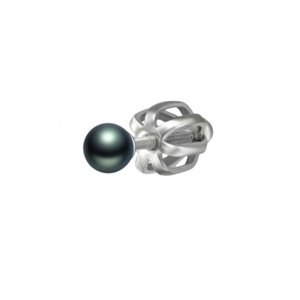 OLIVIE Stříbrná 4mm náušnice TAHITI 1 ks 8771 Ag 925; ≤0,35 g.