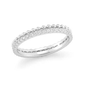 OLIVIE Stříbrný dvojitý prstýnek 8849 Veľkosť prsteňov: 5 (EÚ: 49 – 50) Ag 925; ≤1,8 g.
