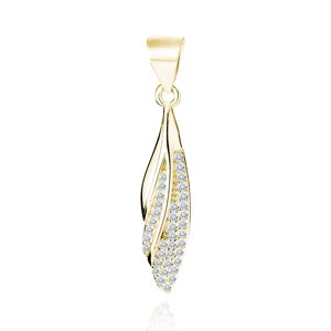 OLIVIE Stříbrný přívěsek KŘÍDLO GOLD 7095 Ag 925; ≤1,3 g.