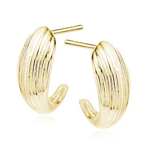 OLIVIE Stříbrné náušnice VALÉRIE GOLD 9076 Ag 925; ≤3,8 g.