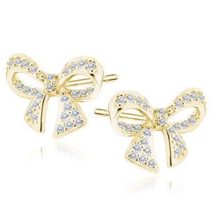 OLIVIE Strieborné náušnice MAŠĽA GOLD 9192 Ag 925; ≤1,6 g.