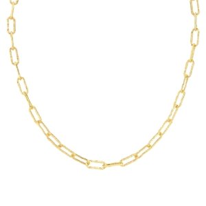 Olivie Stříbrný řetězový náhrdelník GOLD 9332 Ag 925; ≤12 g.