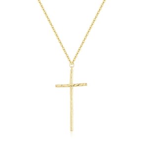 Olivie Stříbrný náhrdelník KŘÍŽEK GOLD 9340 Ag 925; ≤2,4 g.