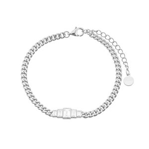 Olivie Stříbrný náramek 16+4cm 9366 Ag 925; ≤5,5 g.