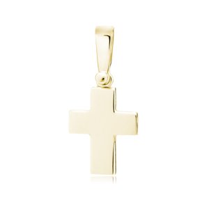 Olivie Stříbrný přívěsek KŘÍŽEK GOLD 9407 Ag 925; ≤1,5 g.