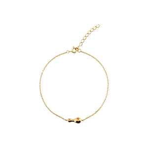 Olivie Strieborný náramok KVAPKA GOLD 18+3cm 9465 Ag 925; ≤1,3 g.